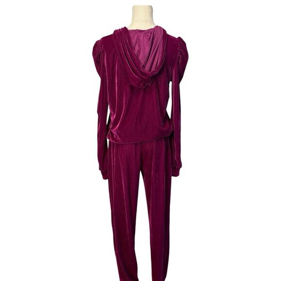 NWT Generation Love Jogger & Sweater Velour 2 Piece Set Womens Size Small [Flaw] - Picture 2 of 14
